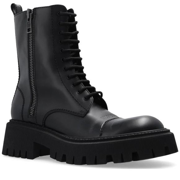 Balenciaga Tractor Combat Boots - Picture 1 of 3